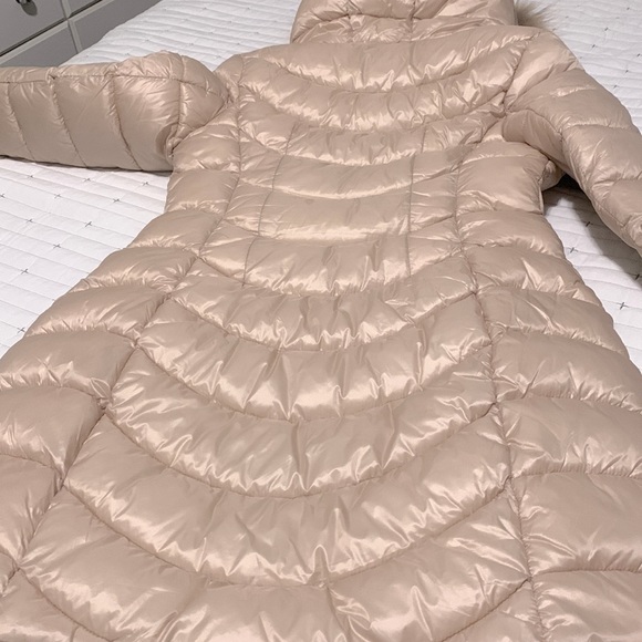 JACKET WITH REAL FUR TRIMMING - PUFFER - Picture 7 of 9